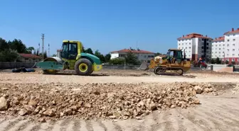 Çevre düzenleme ve peyzaj çalışmalarına başlandı