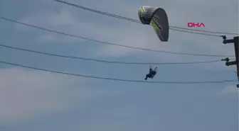 Son dakika haberi... MERSİN PARAMOTORCULARDAN GÖRSEL ŞÖLEN