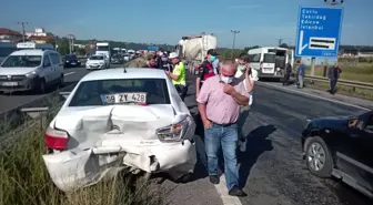 Son dakika haberi | Tekirdağ'da zincirleme trafik kazasında 7 kişi yaralandı