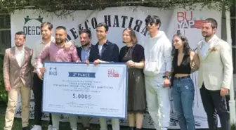 Üniversite öğrencileri 'Uluslararası Çelik Köprü Yarışması' finalinde ödül aldı