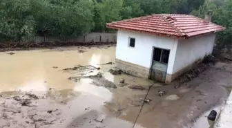 Boğazkale'yi yağış vurdu, tarım arazileri sular altında kaldı