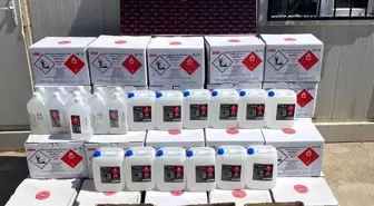 Didim'de 862 litre etil alkol ele geçirildi