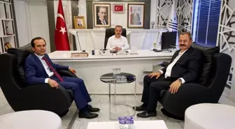 Konukoğlu'ndan, Başkanımıza Ziyaret