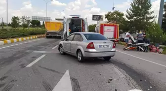 Konya'da iki otomobil çarpıştı: 8 yaralı