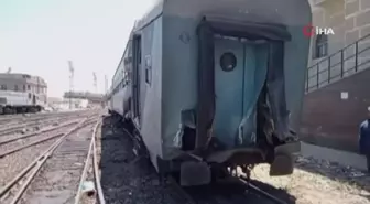 Mısır'da iki tren çarpıştı: 10 yaralı