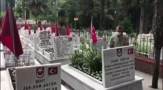 SAMSUN'DA ŞEHİTLİKTEKİ TÜRK BAYRAĞI VE DİREĞİ ÇALAN HIRSIZLAR, YAKALANDI