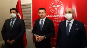 Tarım ve Orman Bakanı Pakdemirli, İzmir İl Sağlık Müdürlüğünü ziyaret etti