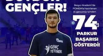 Genç Yetenek BESYO Akademi'de 74 öğrenci sınavı geçti