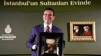 Kanuni Sultan Süleyman tablosu, Fatih Sultan Mehmet'in portresinin yanında yerini aldı