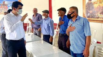 Kaymakam Köksal, vatandaşla bir araya geldi