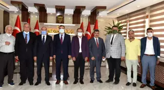 Petrol Ürünleri İşverenler Sendikası Yönetimi Valimizi Ziyaret Etti