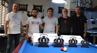 Denizli'de bilardo tutkunları bu turnuvada buluştu