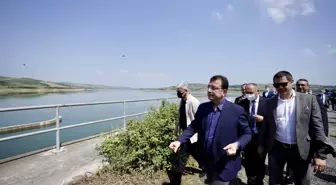 İBB Başkanı İmamoğlu, Sazlıdere Barajı'nda 'Kanal İstanbul' basın toplantısı düzenledi Açıklaması