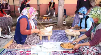 Yörük kadınları hamur yoğurma makinesiyle tanıştı