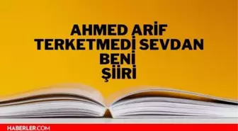 Terketmedi Sevdan Beni şiiri - Ahmed Arif Terketmedi Sevdan Beni şiiri