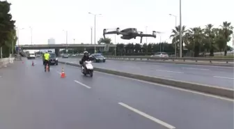 BAKIRKÖY'DE DRONE DESTEKLİ TRAFİK DENETİMİ