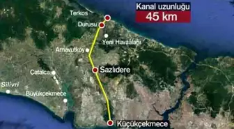 Kanal İstanbul kaç km, kaç metre? Kanal İstanbul'un uzunluğu ve genişliği kaç metre, kaç kilometre olacak?