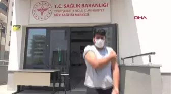 KAHRAMANMARAŞ AŞI SIRASINDA SALDIRIYA UĞRAYAN DOKTOR GÖZYAŞLARINI TUTAMADI