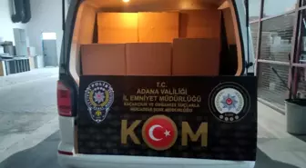 Adana'da kaçakçılık operasyonu