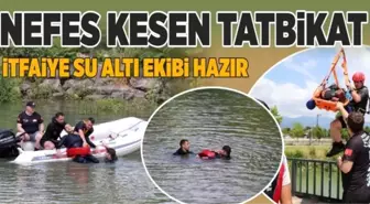 İtfaiye Su Altı Ekibi Hazır