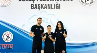 Kepez Belediyespor güreşçisi minderde Türkiye 2'ncisi