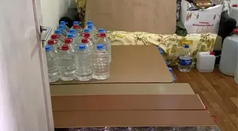 Adana'da bin 265 litre sahte içki ele geçirildi