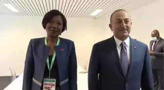 Son dakika haber... Dışişleri Bakanı Çavuşoğlu, Orta Afrika Cumhuriyeti Dışişleri Bakanı Sylvie Baipo-Temon ile görüştü