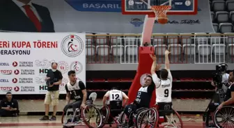 Tekerlekli Sandalye Basketbol Süper Ligi'nde şampiyon İzmir Büyükşehir Belediyespor