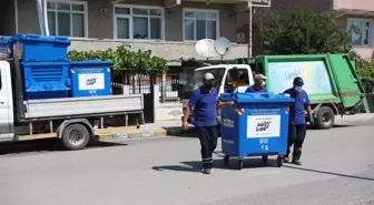 Kapaklı ilçesine 'Sıfır Atık' Projesi kapsamında atıkların toplanması için konteynerler yerleştirildi