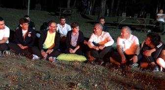 Gençlik ve Spor Bakanı Kasapoğlu, Edirne'de kamp yapan gençlerle bir araya geldi