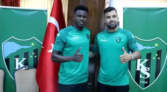 Kocaelispor, Michael Pereira ve Hasan Hatipoğlu'yu renklerine bağladı