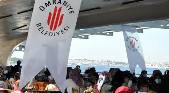 Ümraniyeliler, çay ve simit eşliğinde boğazın tadını çıkardı