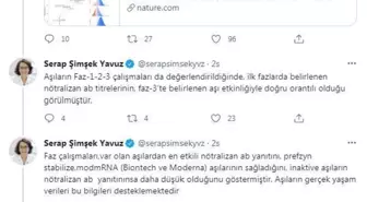 Bilim Kurulu Üyesi Şimşek: Hastalık geçirenlerde tek doz mRNA aşısı yeterli