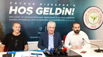 Çaykur Rizespor'da Sebastian Holmen için imza töreni düzenlendi