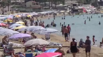 Didim'de normalleşmenin ilk gününde plajlar doldu