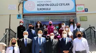 Genel Müdürümüz Sayın İsmail Çolak Mali Hizmetler Daire Başkanımız Cahit Şahin ile Birlikte Altındağ Hüseyin Güllü Ceylan İlkokulunu Ziyaret Etti.