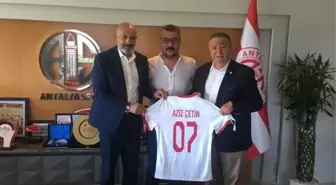 Ömer Gürsoy'dan, Antalyaspor Kulübü Başkanı Aziz Çetin'e ziyaret