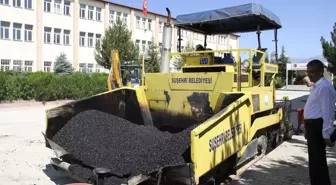 Suşehri'nde çevre düzenleme çalışmaları devam ediyor