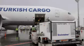 TURKİSH CARGO, DÜNYANIN DÖRT BİR YANINA 100 MİLYON DOZ KORONAVİRÜS AŞISI TAŞIDI