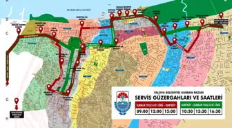 Kurban Pazarına Günde 3 Servis Yapılıyor