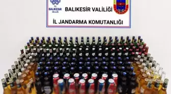 Balıkesir'de sahte içki operasyonu