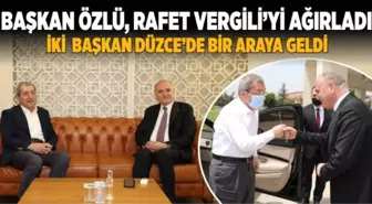 Başkanlar Düzce'de Buluştu