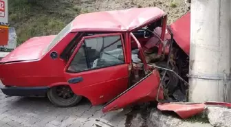 Kontrolden çıkan araç darmadağın oldu! Ağır yaralanan kemençe sanatçısı öldü