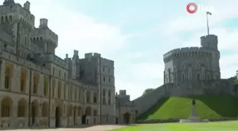 Merkel ve İngiltere Kraliçesi, Windsor Kalesi'nde bir araya geldi