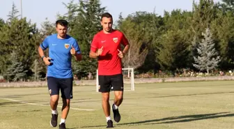 Son dakika haberleri | Kayserispor'un yeni transferleri idmanda