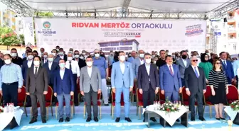 Rıdvan Mertöz Ortaokulu Temel Atma Töreni Yapıldı