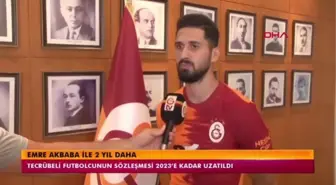 SPOR Galatasaray'da Emre Akbaba'nın sözleşmesi uzatıldı