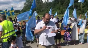 Urumçi olayları, Londra'da protesto edildi