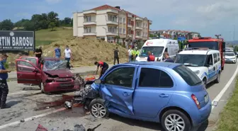 Son dakika haberi! İki otomobil çarpıştı: 1 ölü, 1 yaralı