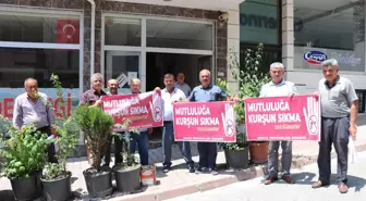 Son dakika haberi | Havza Muhtarları Derneğinden 'Mutluluğa Kur?un Sıkma, Geleceği Karartma' uygulamasına destek